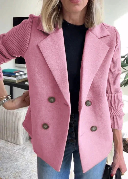 Women's Tailored Mid-Length Coat, Button Front