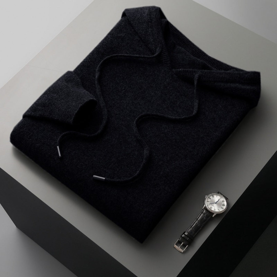 Rainer | Mens Spring Cashmere Hoodie — Soft Knit Hoodie in 7 Colors S–3XL | Westmere