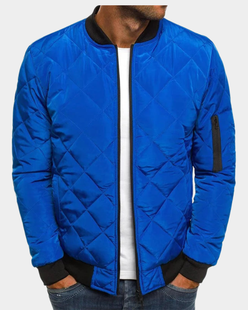 Andrew | Mens Quilted Bomber Jacket — Quilted Bomber Classic in 6 Colors S–3XL | Westmere