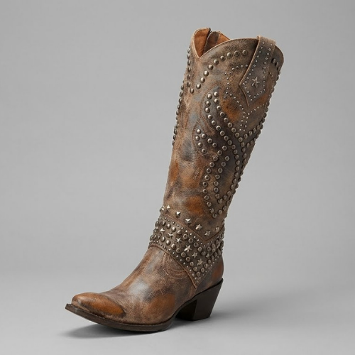 Rufa - Western Knee-High Boots