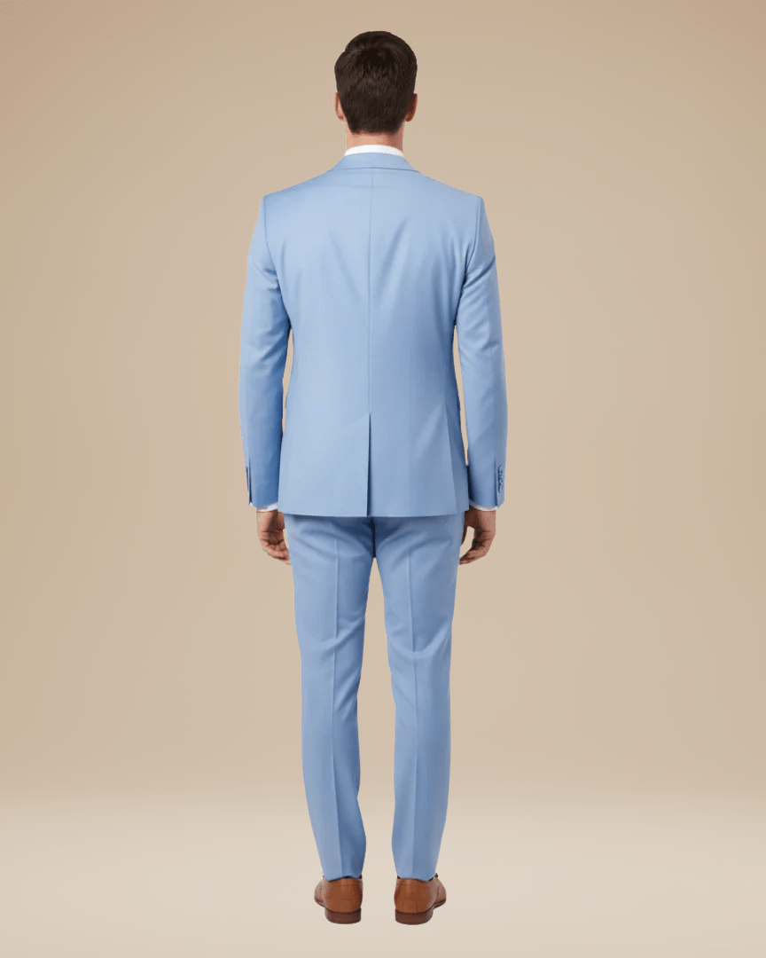 Men's Two-Piece Suit, Notched Lapels, Long Sleeves, Slim Fit