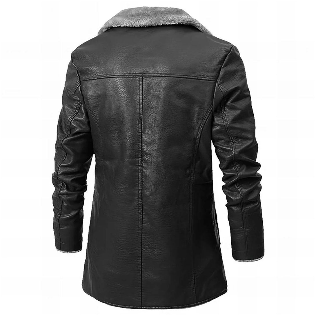 Laurent Monaco · Stylish Casual Leather-Like Jacket