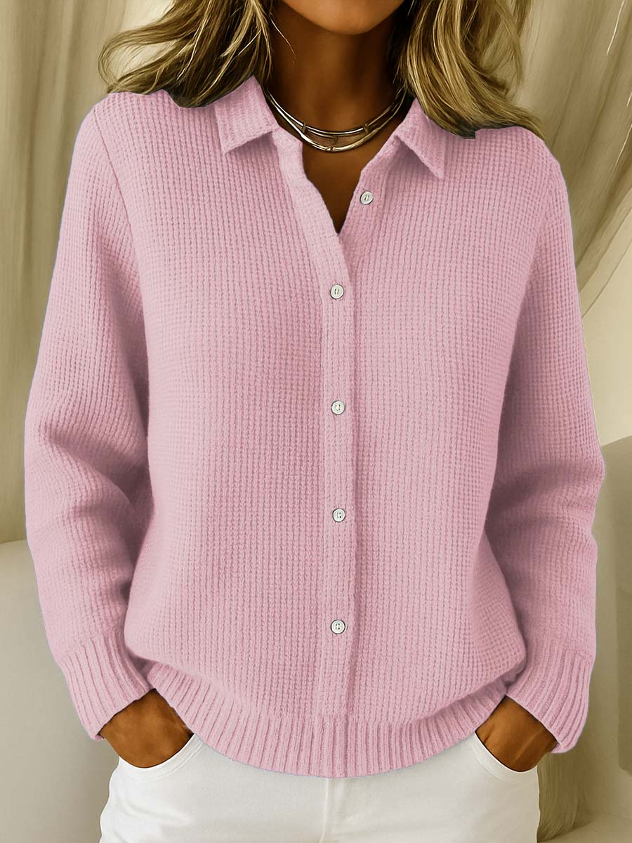 Women's Sweater with Fitted Cut | Size S-3XL | Blue, Dark Blue, Pink, Red