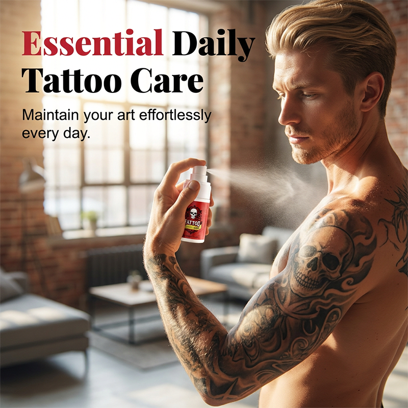 Tattoo Hydration Mist for Bold, Vibrant Ink Every Day