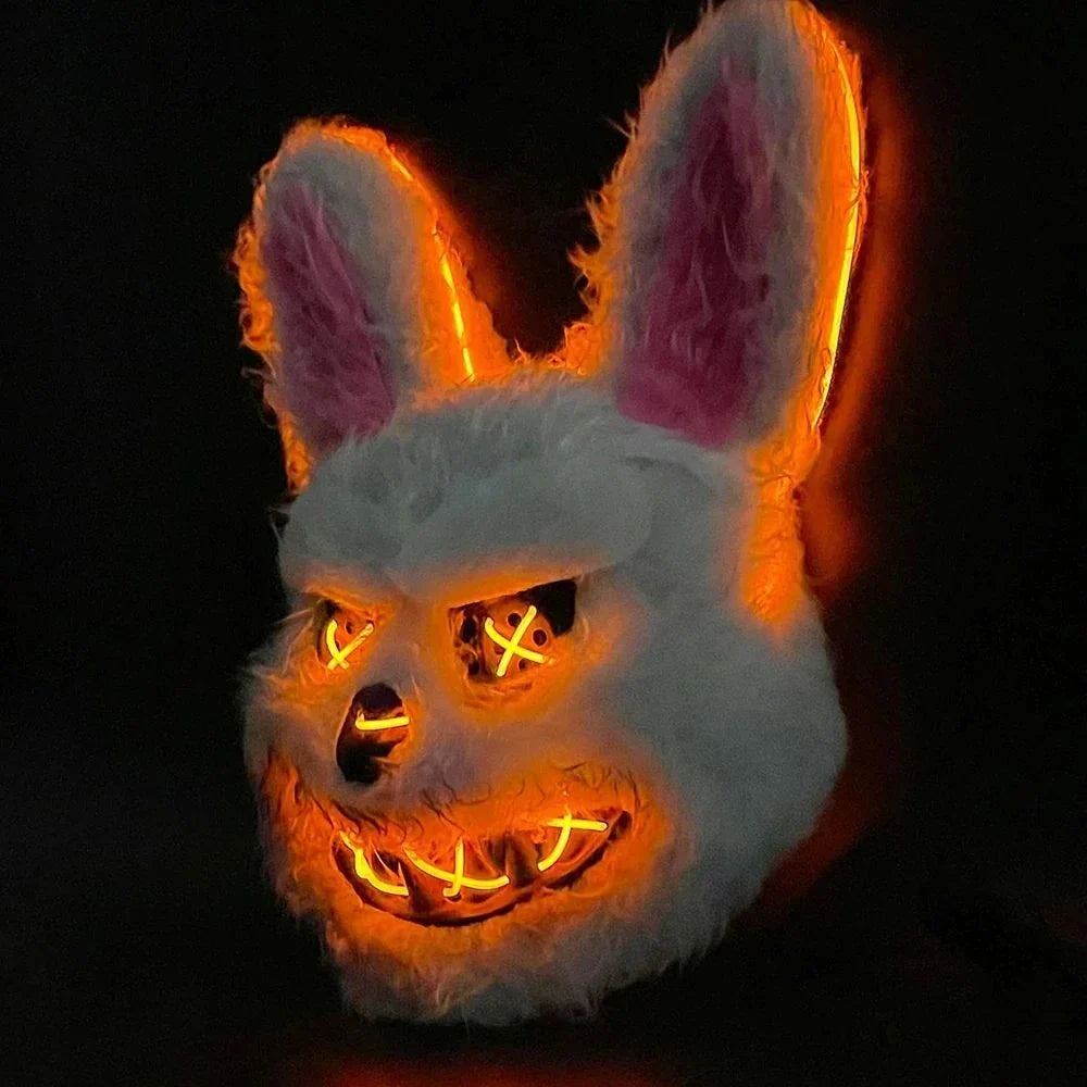 Halloween's LED Light-Up Eyes Mask | Rabbit or Bear Design