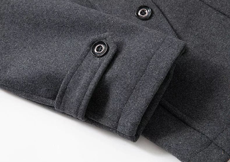 Men's Coat with Lining and Water Repellent | For Winter | Size M-6XL | Black, Grey, Brown, Coffee, Blue