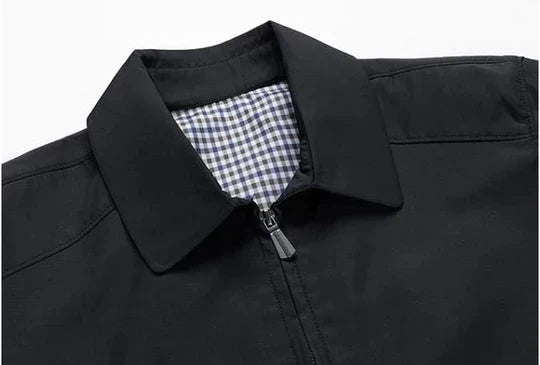Axton | Mens Elegant Collared Jacket — Smart-Casual Layer in 3 Colors M–3XL | Westmere