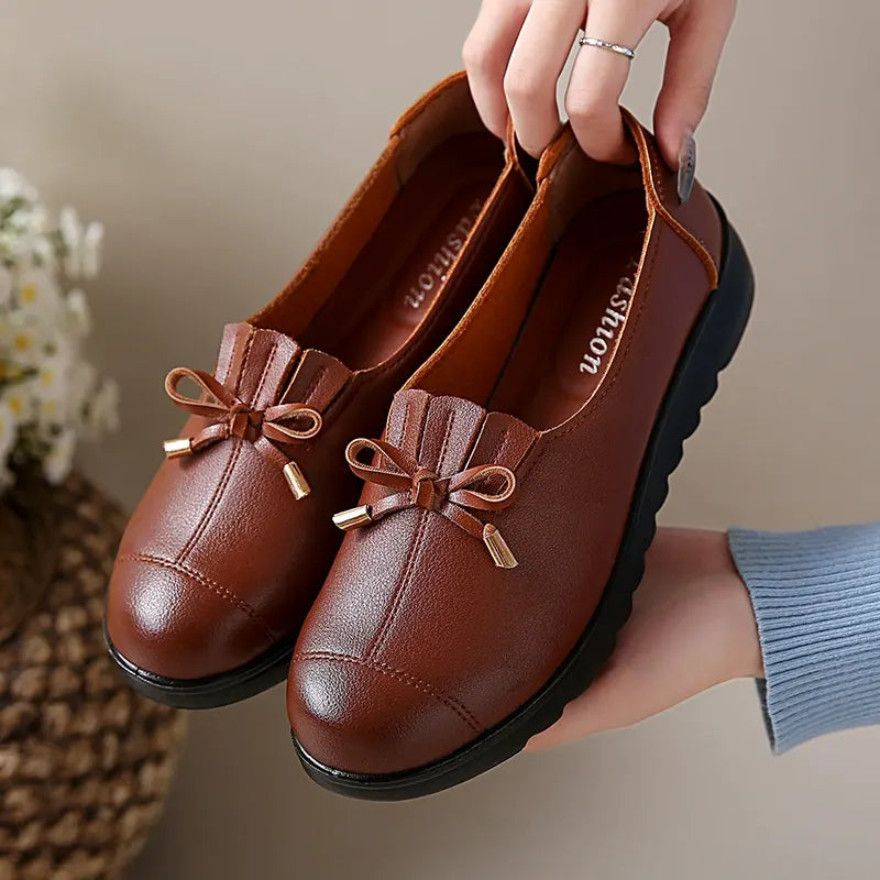Paisley - Elegant Leather Loafers