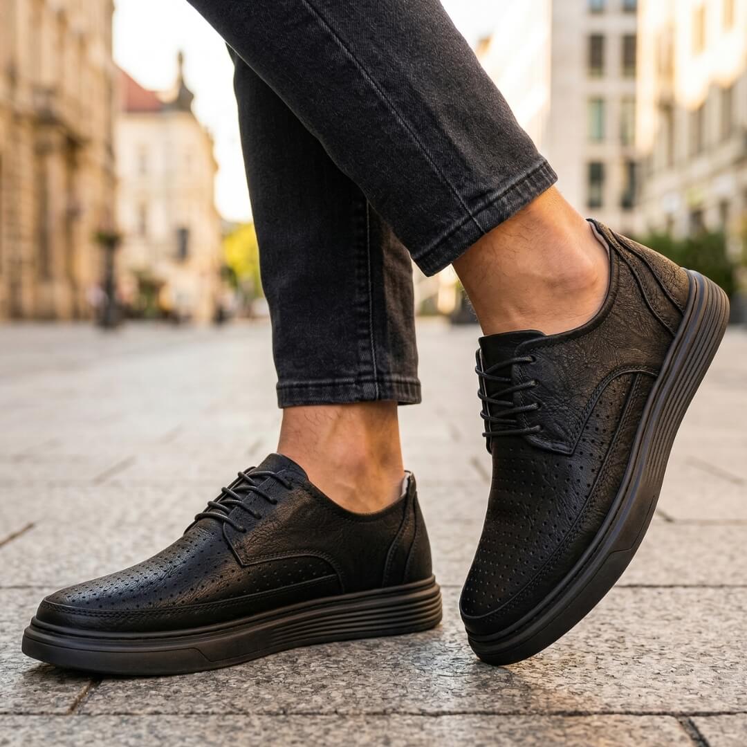 Asher Leather Sneakers
