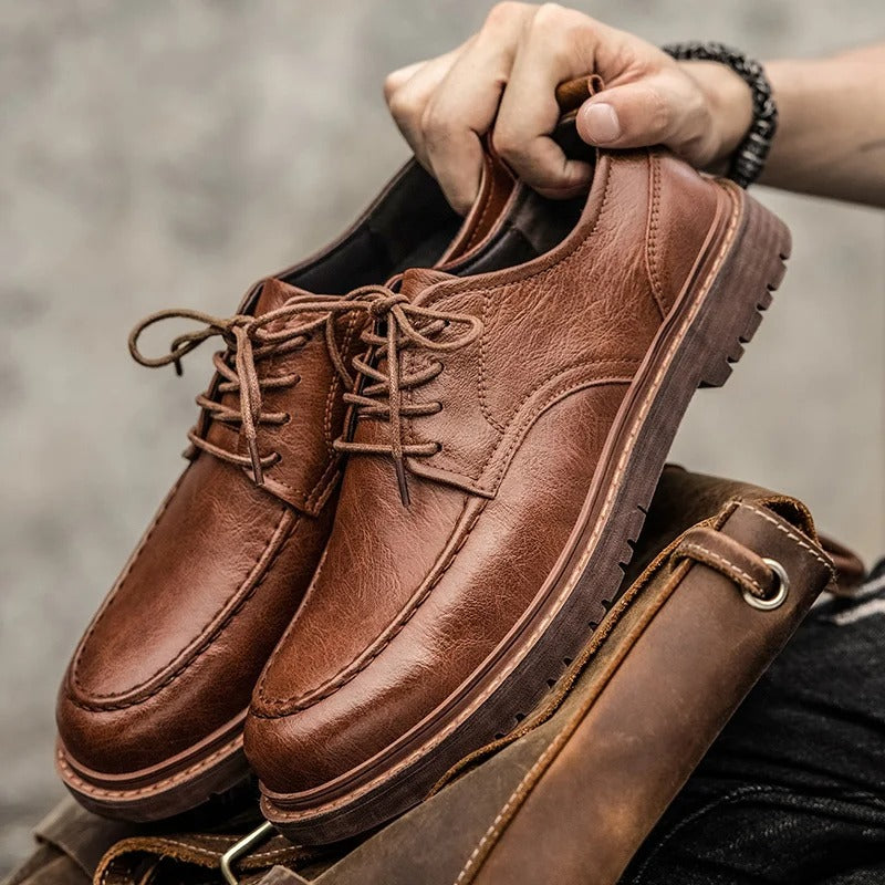Westwell | Low-cut men's shoes in leather-like material
