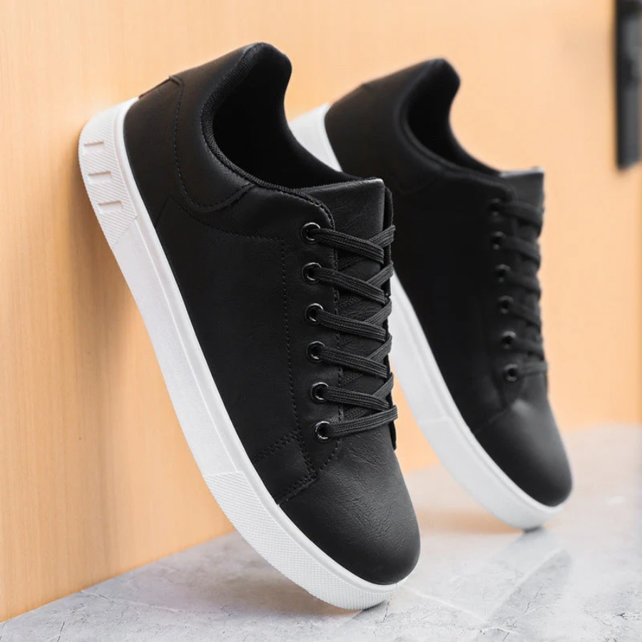Calvin | Men's Leather-Like City Sneakers