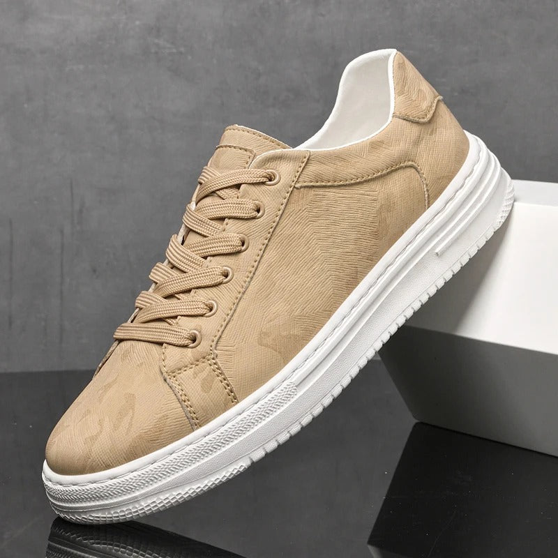 Belmont | Classic Leather-Like Sneaker