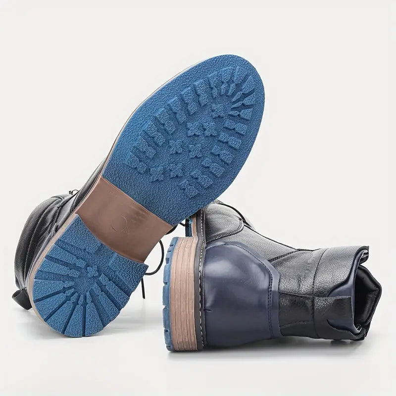 Nathan | Voyager Durable Leather-Like Boots