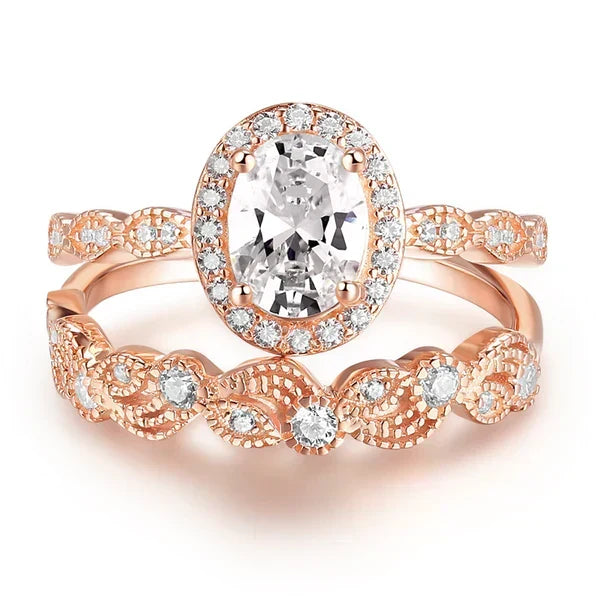 Rose Gold Statement Ring | Adelina Corsaglia Elegant Cocktail Ring