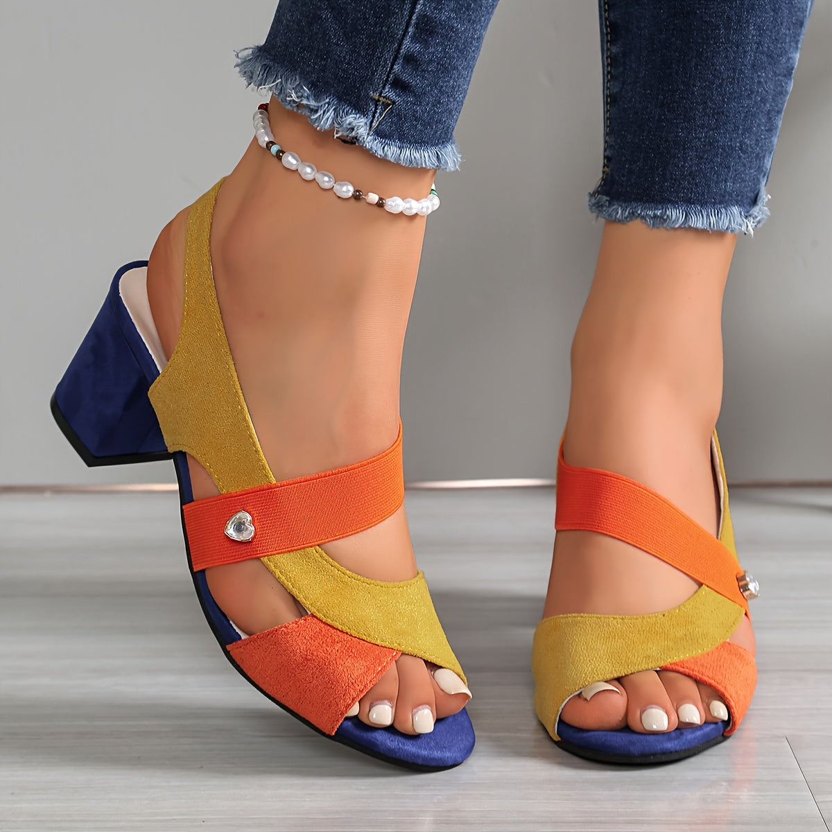 Sofia | Elegant Colorful Orthopedic Leather-Like Sandals