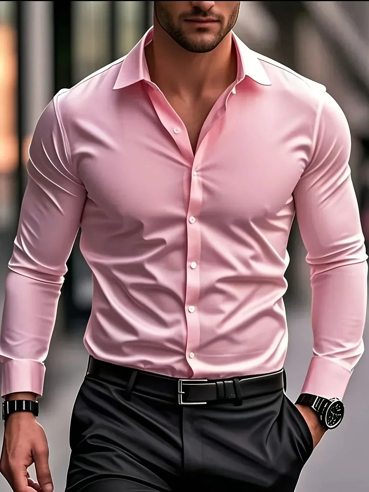 Hunter | Men's Stylish Long-Sleeved Shirt