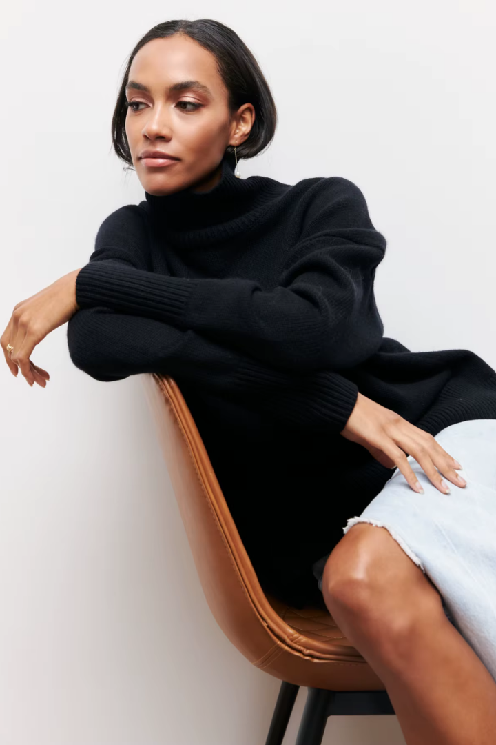 Nanette Oversized Turtleneck Sweater