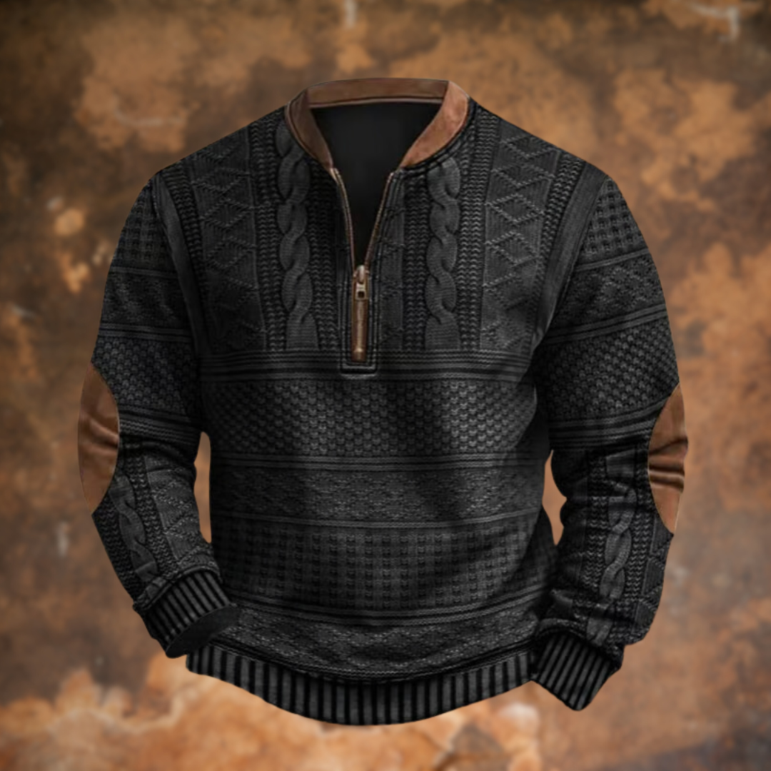 Chris® · Knitted Sweater with Zipper