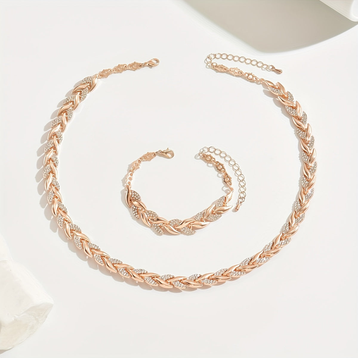 Mermaid Tail | Crystal Jewelry Set