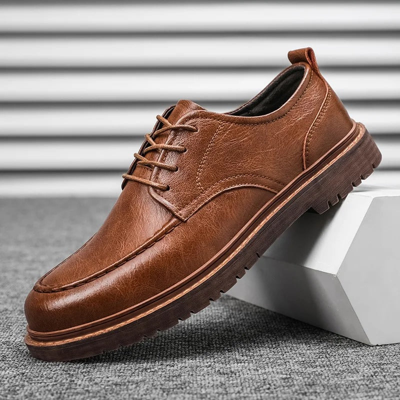 Westwell | Low-cut men's shoes in leather-like material