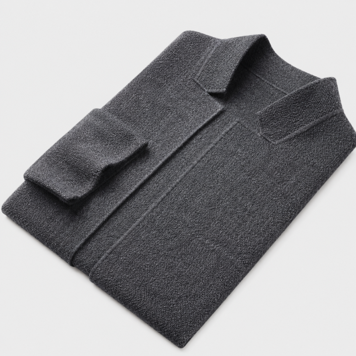 Kiel | Mens Slim Fit Knit Cardigan | Close-Cut Knit Layer for Smart Casual | Gray, Beige, Black and More S-2XL