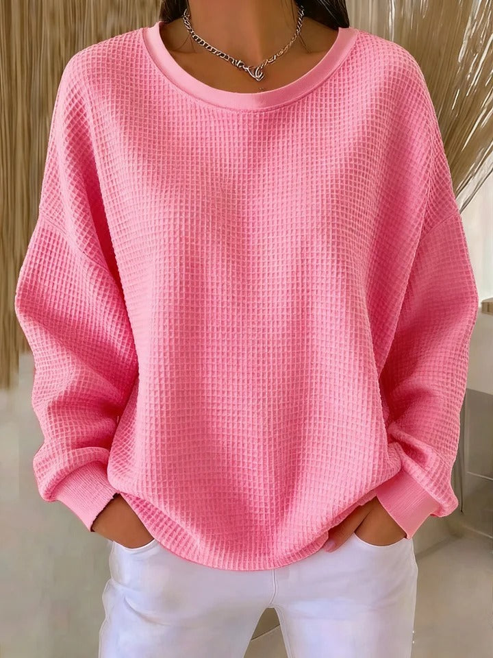 Women's Sweater with Breathable Fabric and Thermal Lining