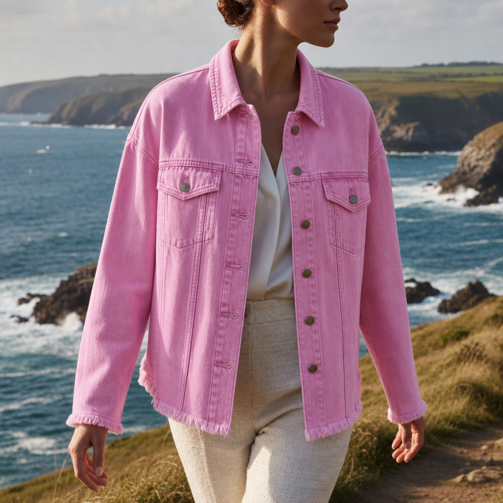 Porquerolles Oversized Denim Jacket