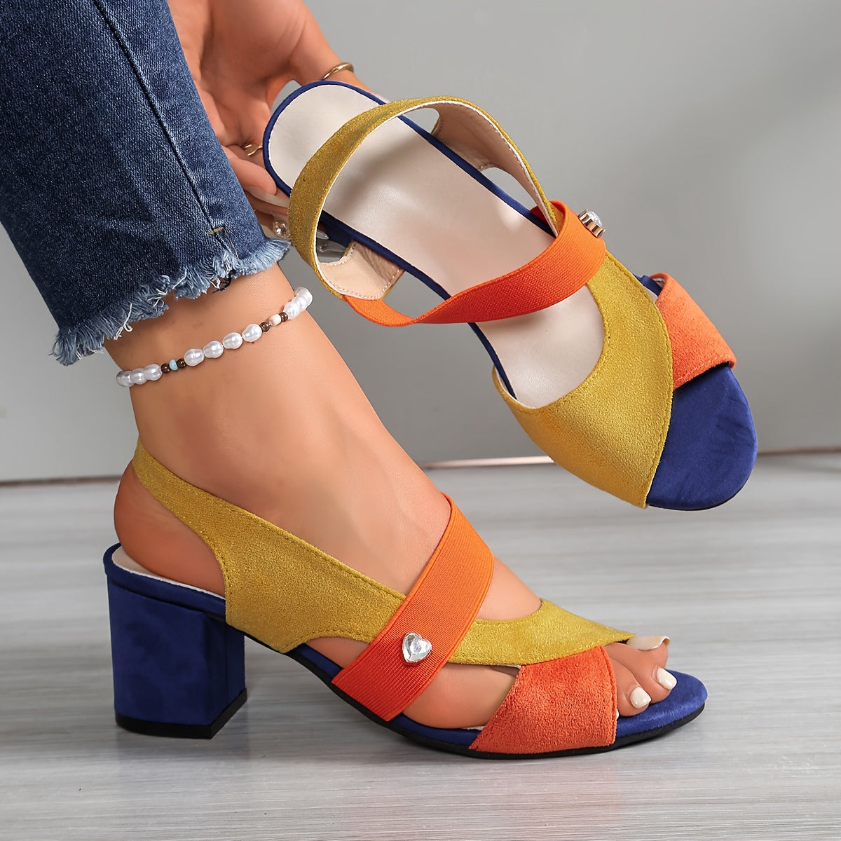 Sofia | Elegant Colorful Orthopedic Leather-Like Sandals