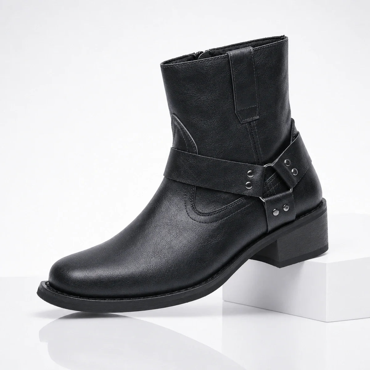 Barlow Leather Ankle Boots