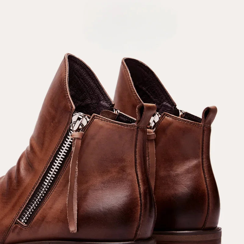 Bernardo Cavallino | Leather-Like boots with stitched detail