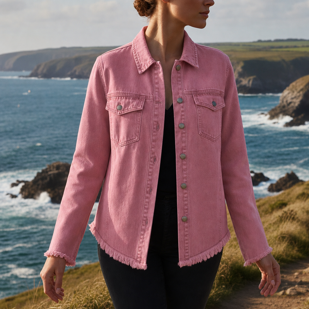 Porquerolles Oversized Denim Jacket