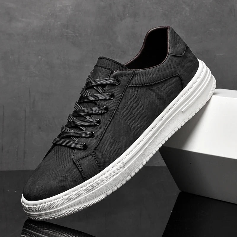 Belmont | Classic Leather-Like Sneaker
