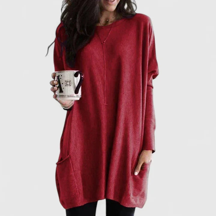 Amaryzeth | Women's Comfortable Relaxed-Fit Tunic with Pockets