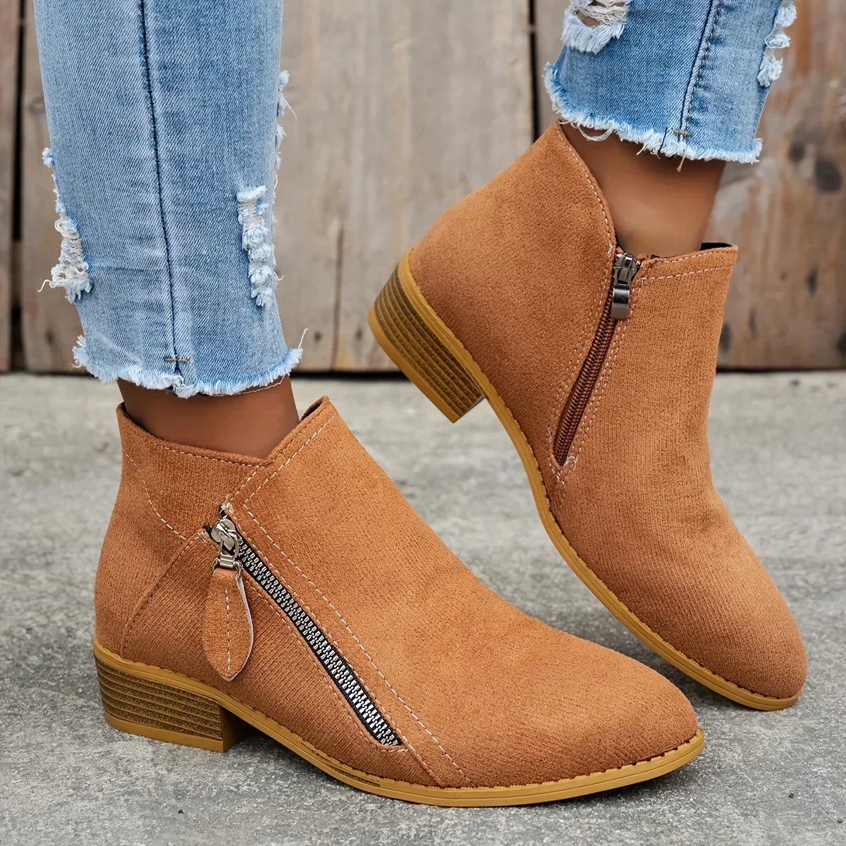 Azeya - Premium Leather Orthopedic Boots
