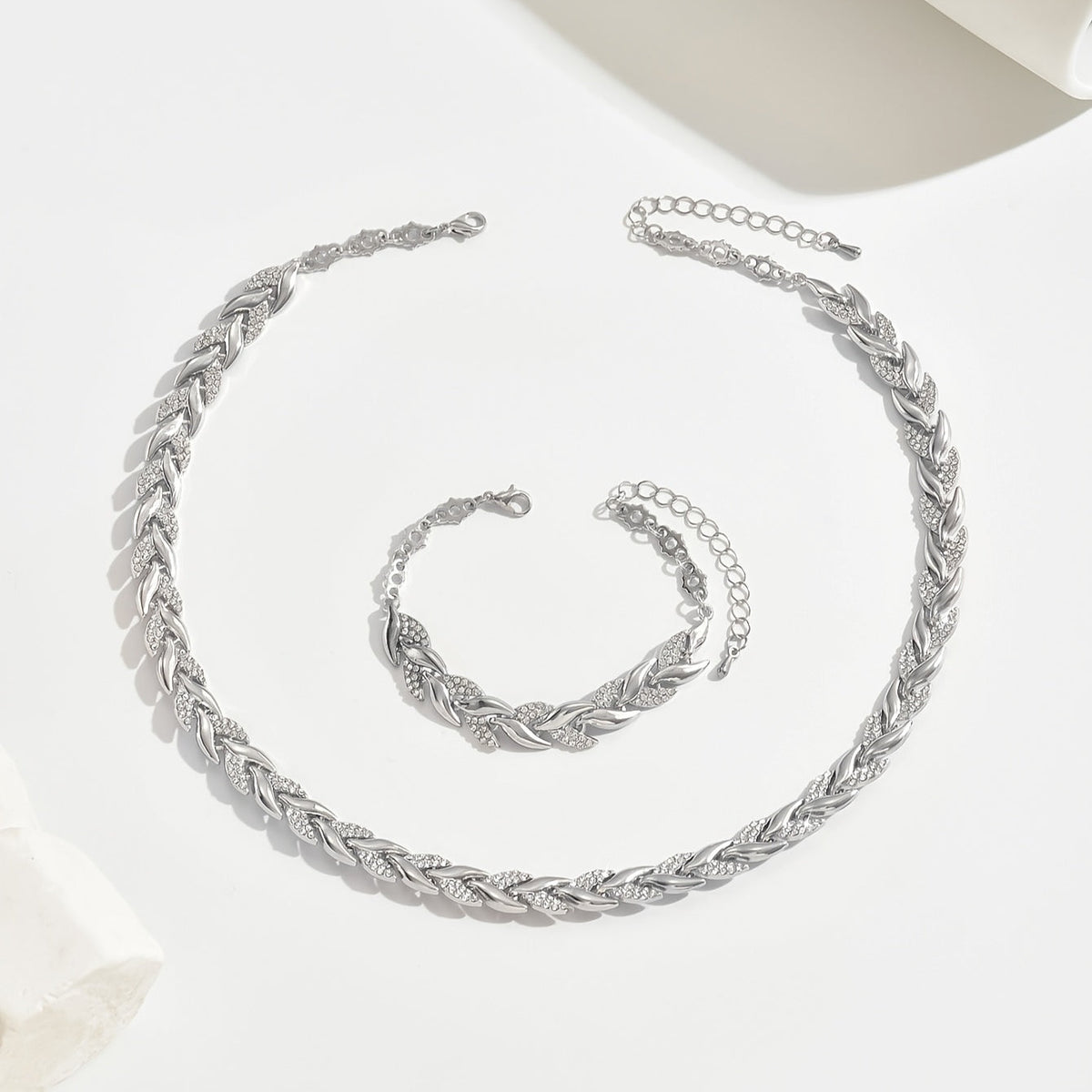Mermaid Tail | Crystal Jewelry Set