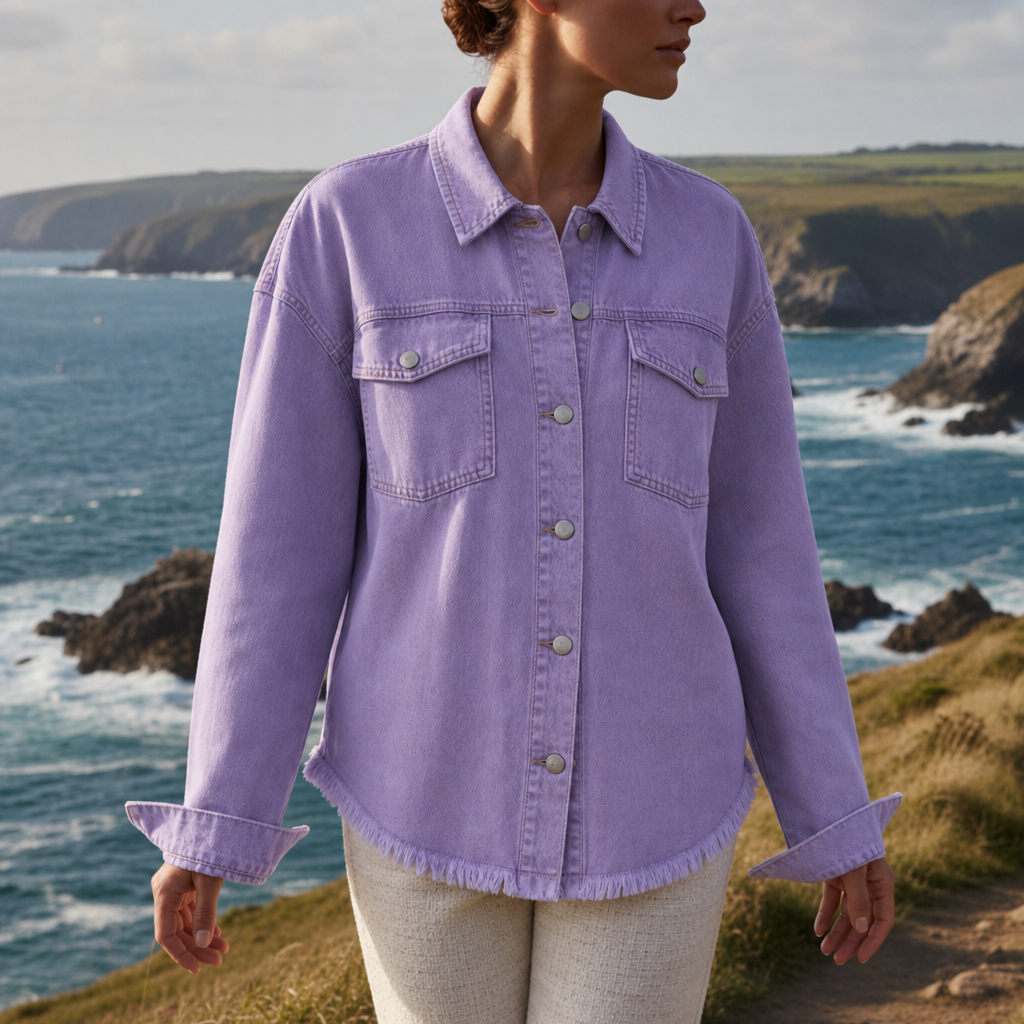 Porquerolles Oversized Denim Jacket