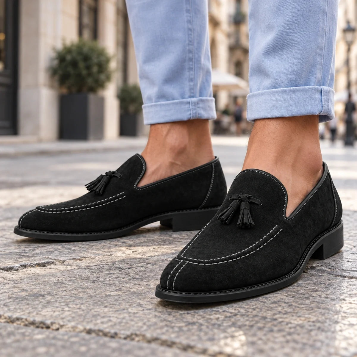 Lysander Suede Loafers