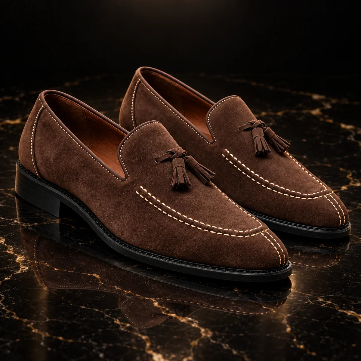 Lysander Suede Loafers