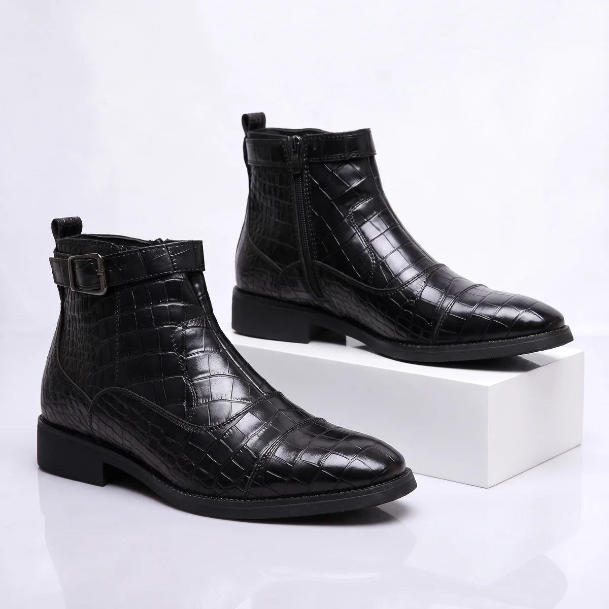 Ellsworth Croc Zip Boots
