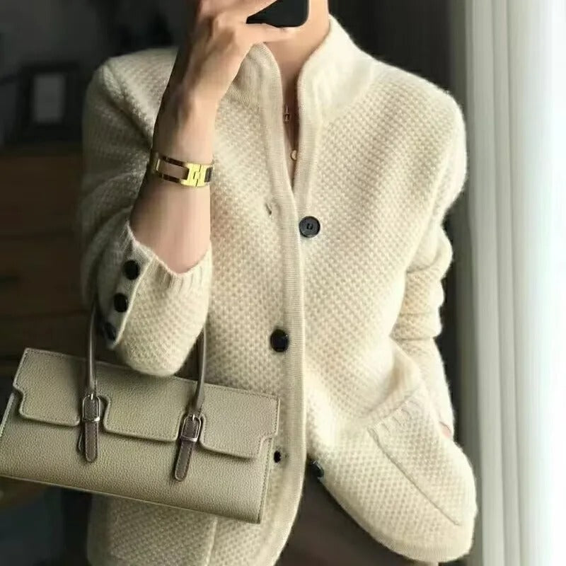 Women's Batwing Sleeve Cardigan – Oversized Relaxed Winter Cardigan