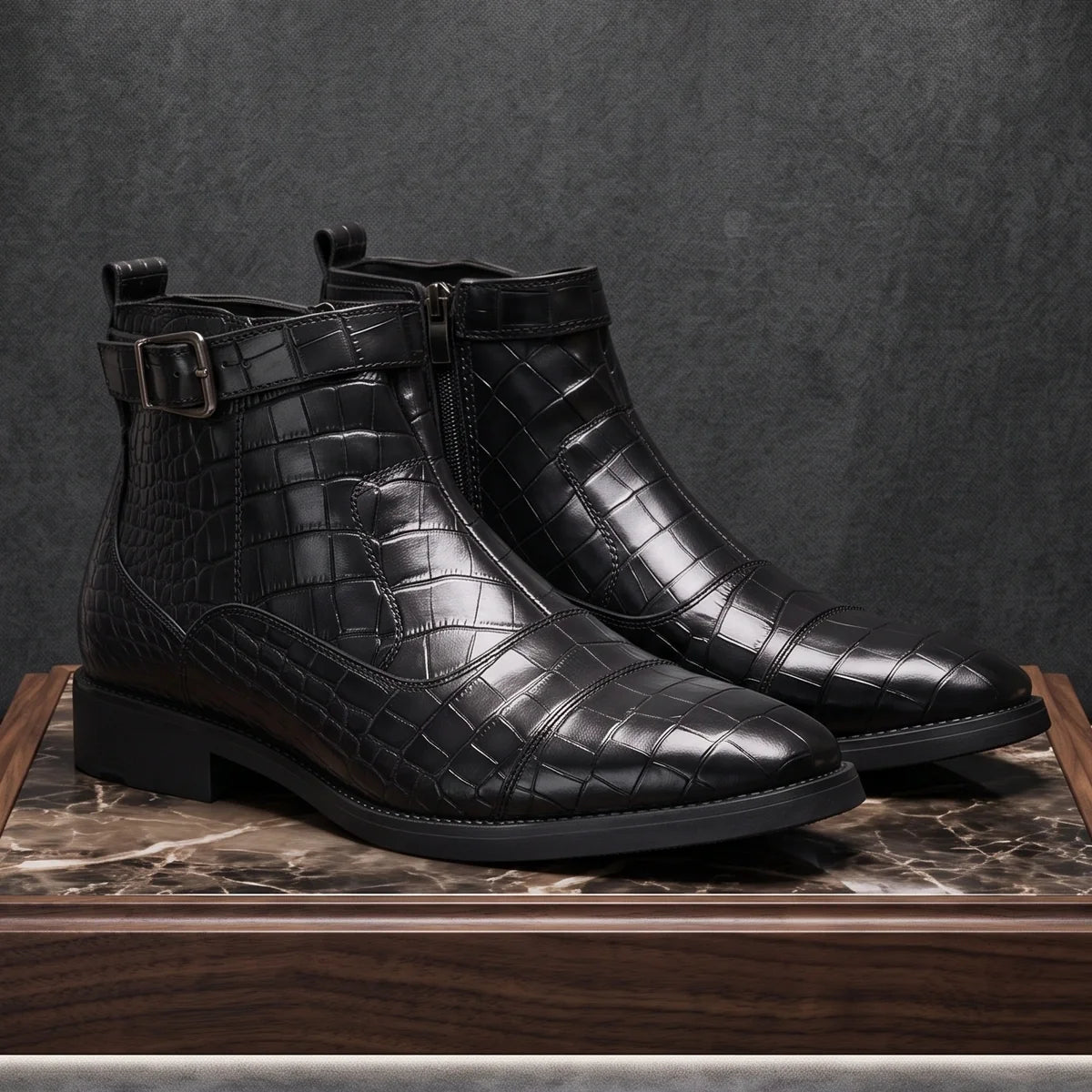 Ellsworth Croc Zip Boots