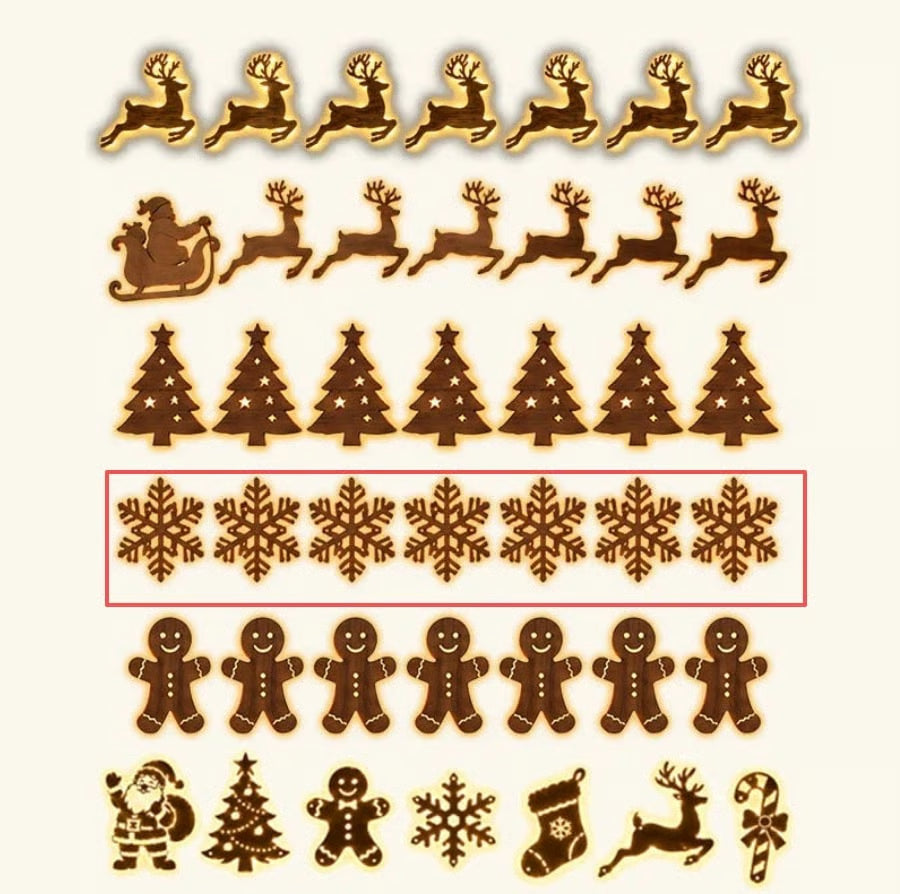 NoelGlow – Warm White LED Reindeer Wall Décor