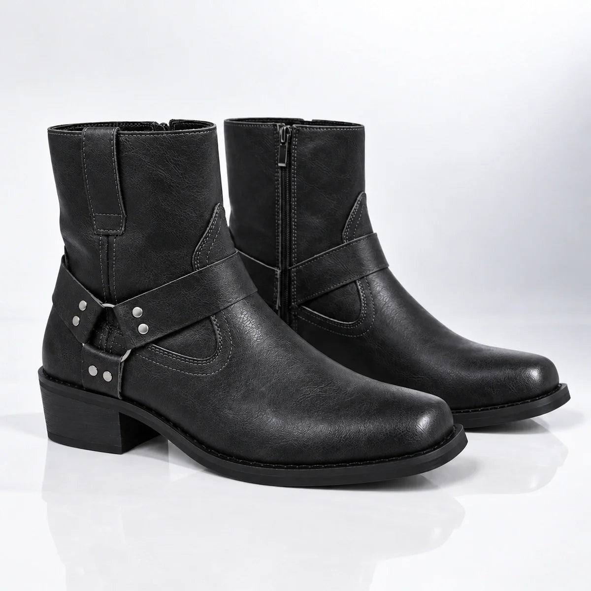 Barlow Leather Ankle Boots