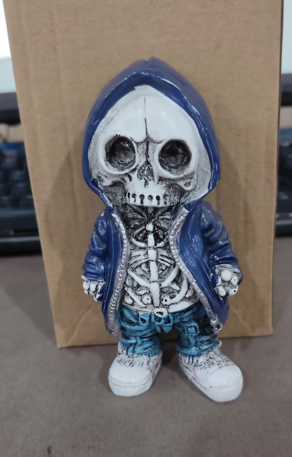 Halloween's Cool Skeleton Figurines - Resin Skeleton Doll Home Decor