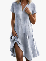 Blue striped