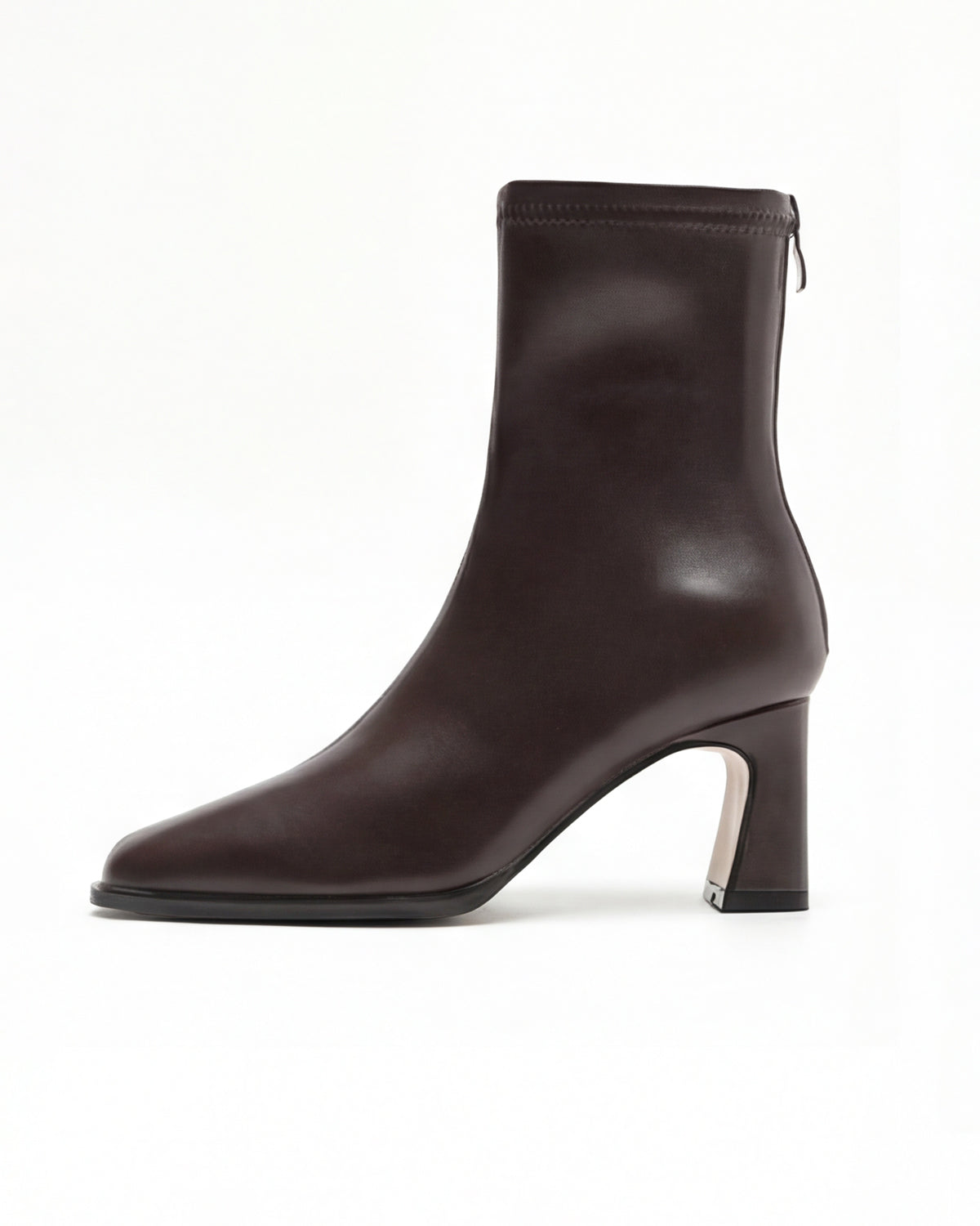 Corinna Square-Toe Stretch Ankle Boots