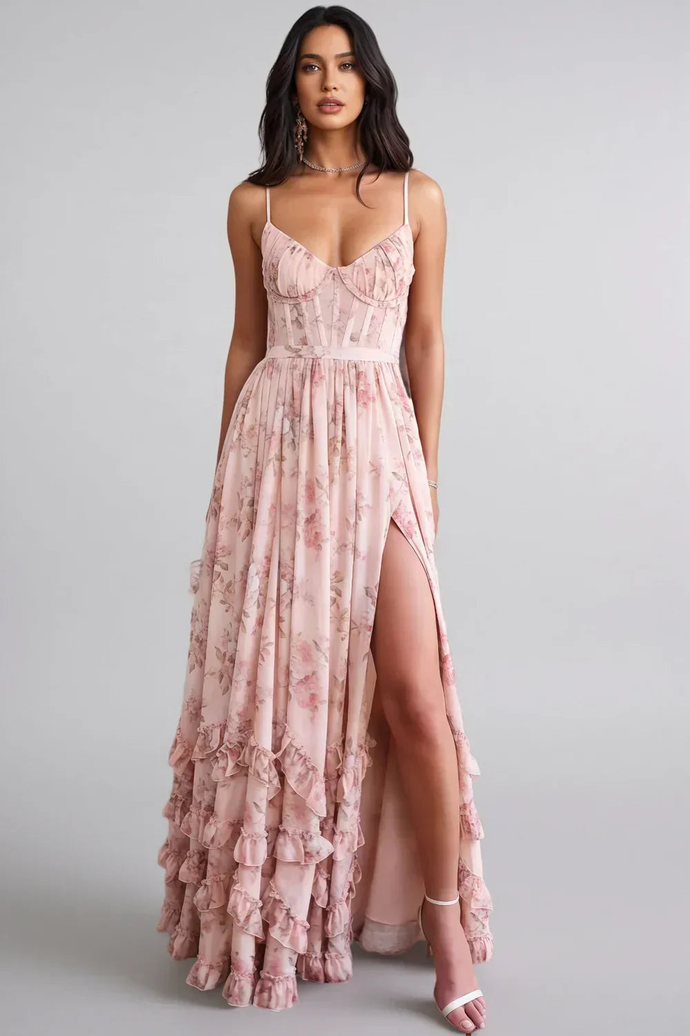 Bella - Flowing Boho Maxi Dress