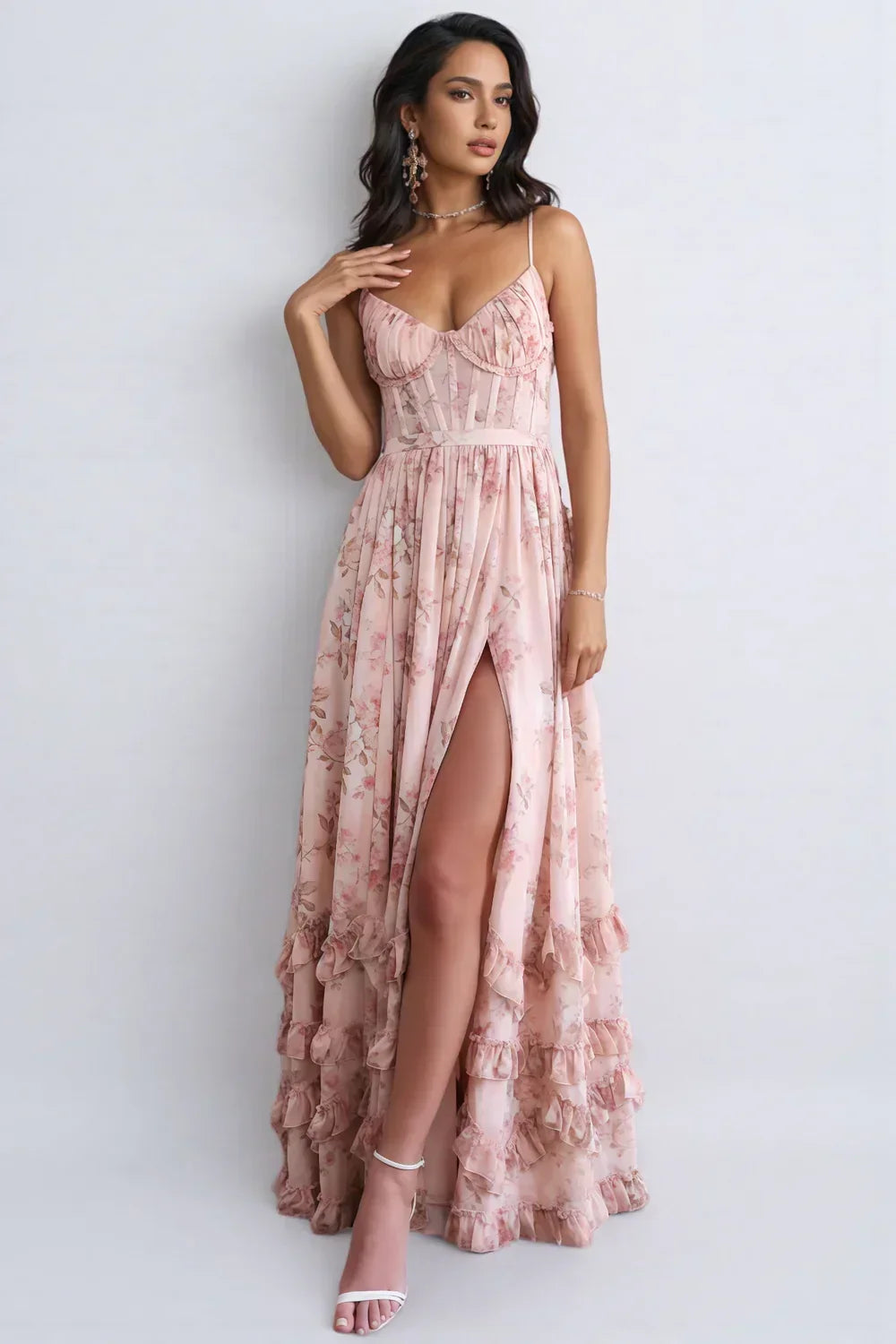 Bella - Flowing Boho Maxi Dress