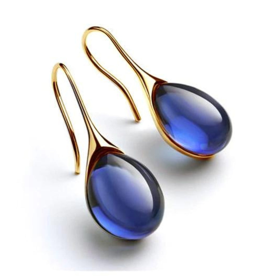 Gold Crystal | Crystal Earrings in Gold and Silver