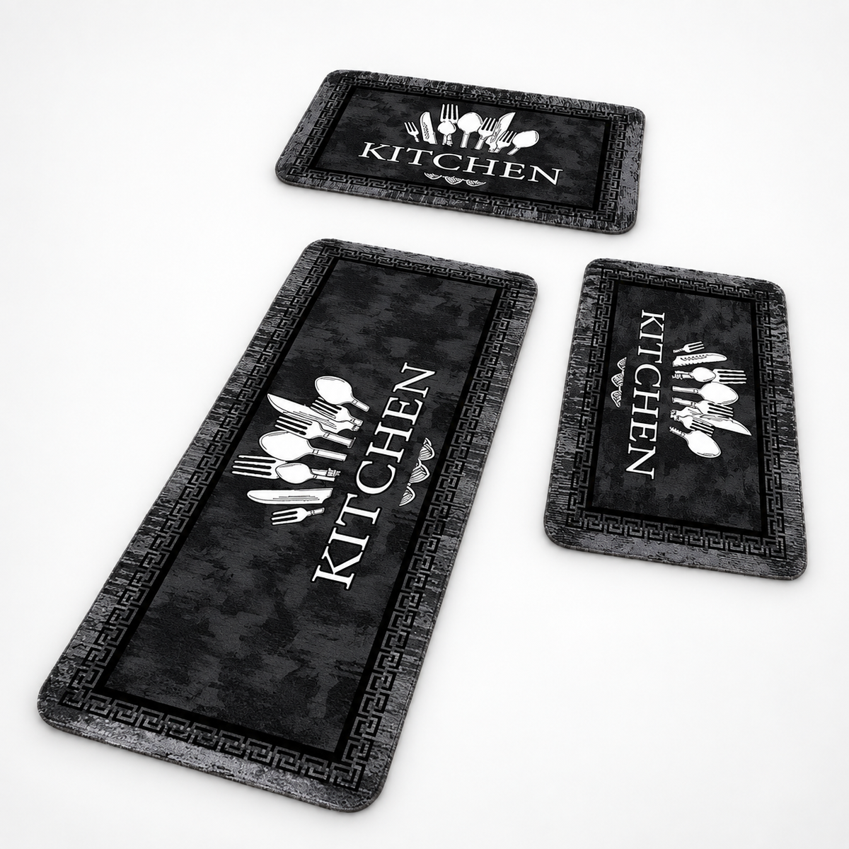 Dryhaven – Absorbent Printed Kitchen Mat Set